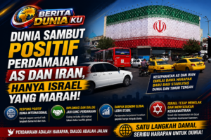 Dunia Sambut Positif Perdamaian AS-Iran, Israel Jadi Satu-satunya Penentang Keras