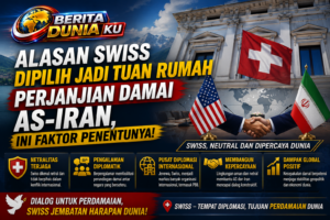 Alasan Swiss Dipilih Jadi Tuan Rumah Perjanjian Damai AS-Iran, Ini Faktor Penentunya