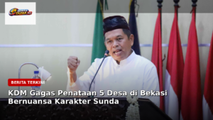 KDM Gagas Penataan 5 Desa di Bekasi dengan Nuansa Sunda, Lingkungan Tetap Dijaga