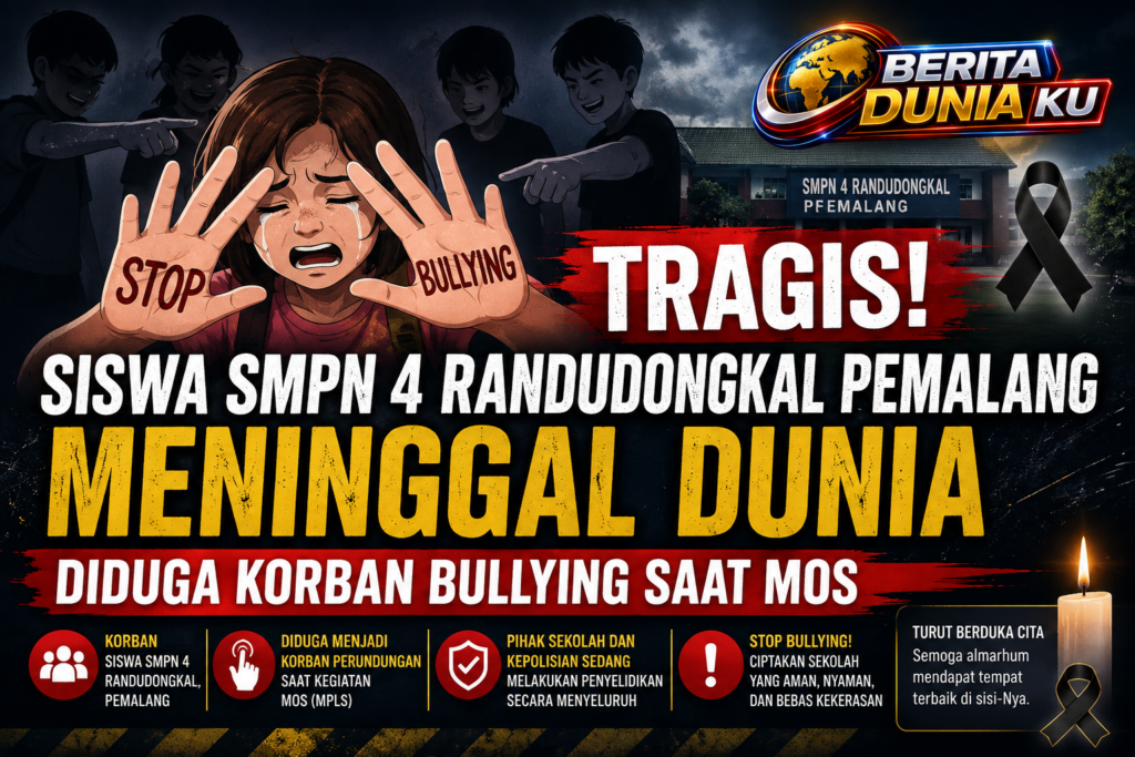 Siswa SMPN 4 Randudongkal Pemalang Meninggal, Dugaan Bullying Saat MPLS Masih Diselidiki