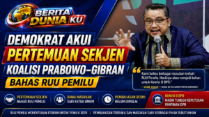 Sekjen Koalisi Prabowo-Gibran Bahas RUU Pemilu, Demokrat Ungkap Hasil Pertemuannya