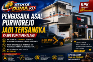 Pengusaha Asal Purworejo Jadi Tersangka Kasus Bupati Pemalang